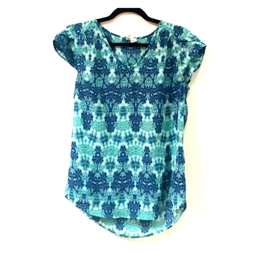 Flowy hippy boho bohemian blouse
